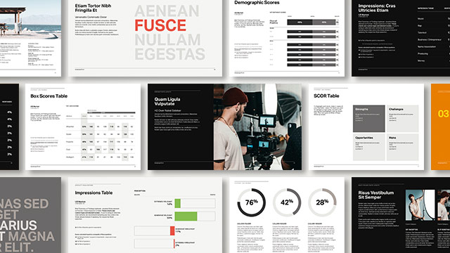 Mixed Slide Samples of the extended UTA PitchKit Systems